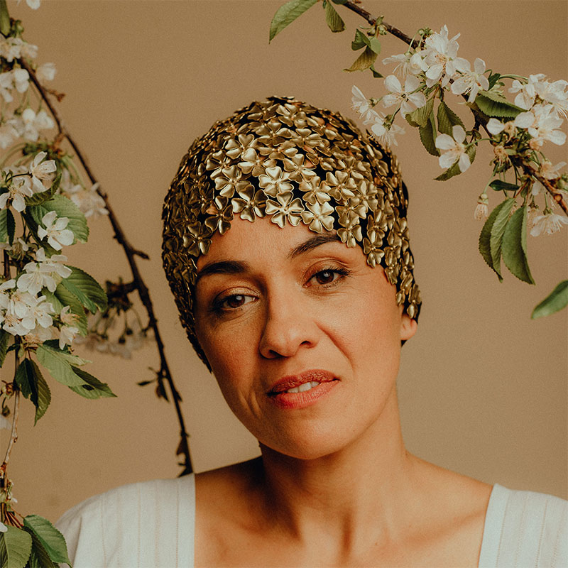 accessoire fleuri de cheveux mariage les aubépines limoges