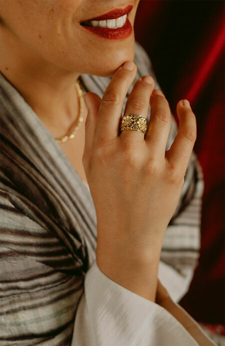 bague bijou or fantaisie Les Aubépines Limoges