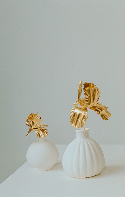 decoration-fleur-doree-les-aubepines-limoges