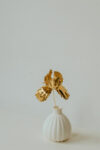 décorations dorées fleur d'iris les aubépines limoges