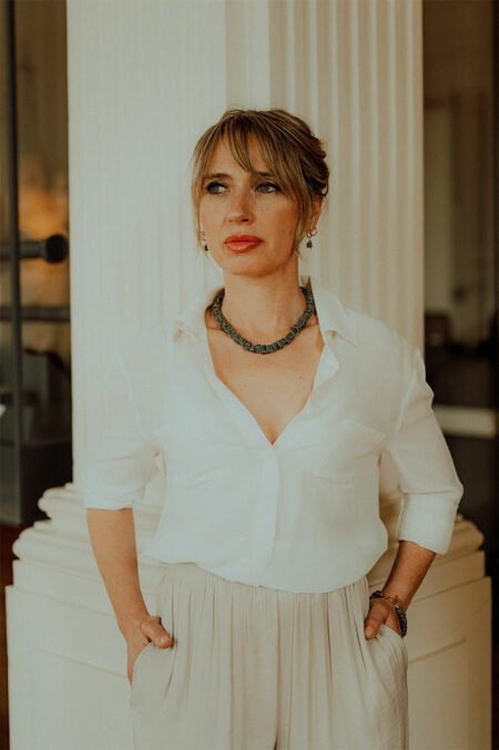 bijoux fabriqués à Limoges Les Aubépines porcelaine