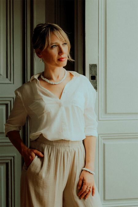 bijoux made in Limoges Les Aubépines porcelaine