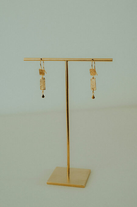 petites boucles dorées Les Aubépines bijoux Limoges