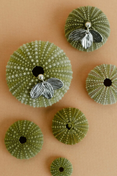 boucles d'oreilles faites à la main par une créatrice à Limoges, Les Aubépines bijoux haut de gamme