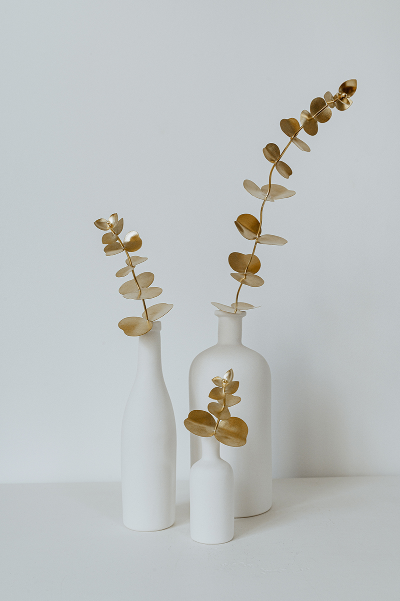 branches d'eucalyptus dorés Les Aubépines Limoges