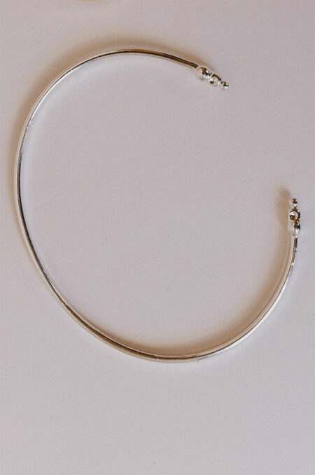 bracelet travaillé à la main, réglable, fabriqué à Limoges par Agnès Nicot, bijoutière Les Aubépines