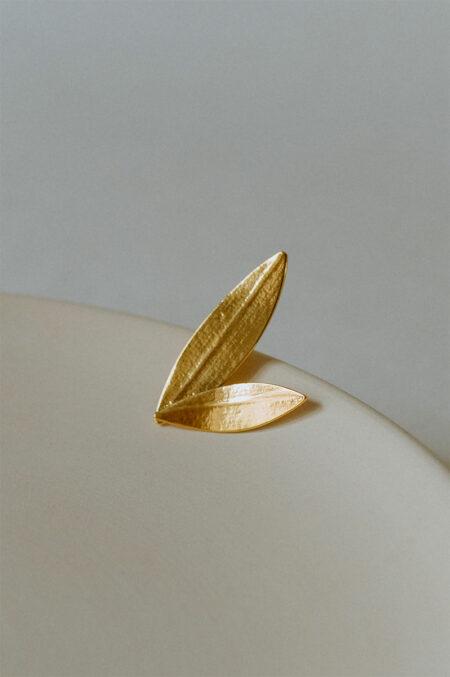 broches feuilles et fleurs créations de Agnès Nicot Les Aubépines. Artisanat d'art à Limoges