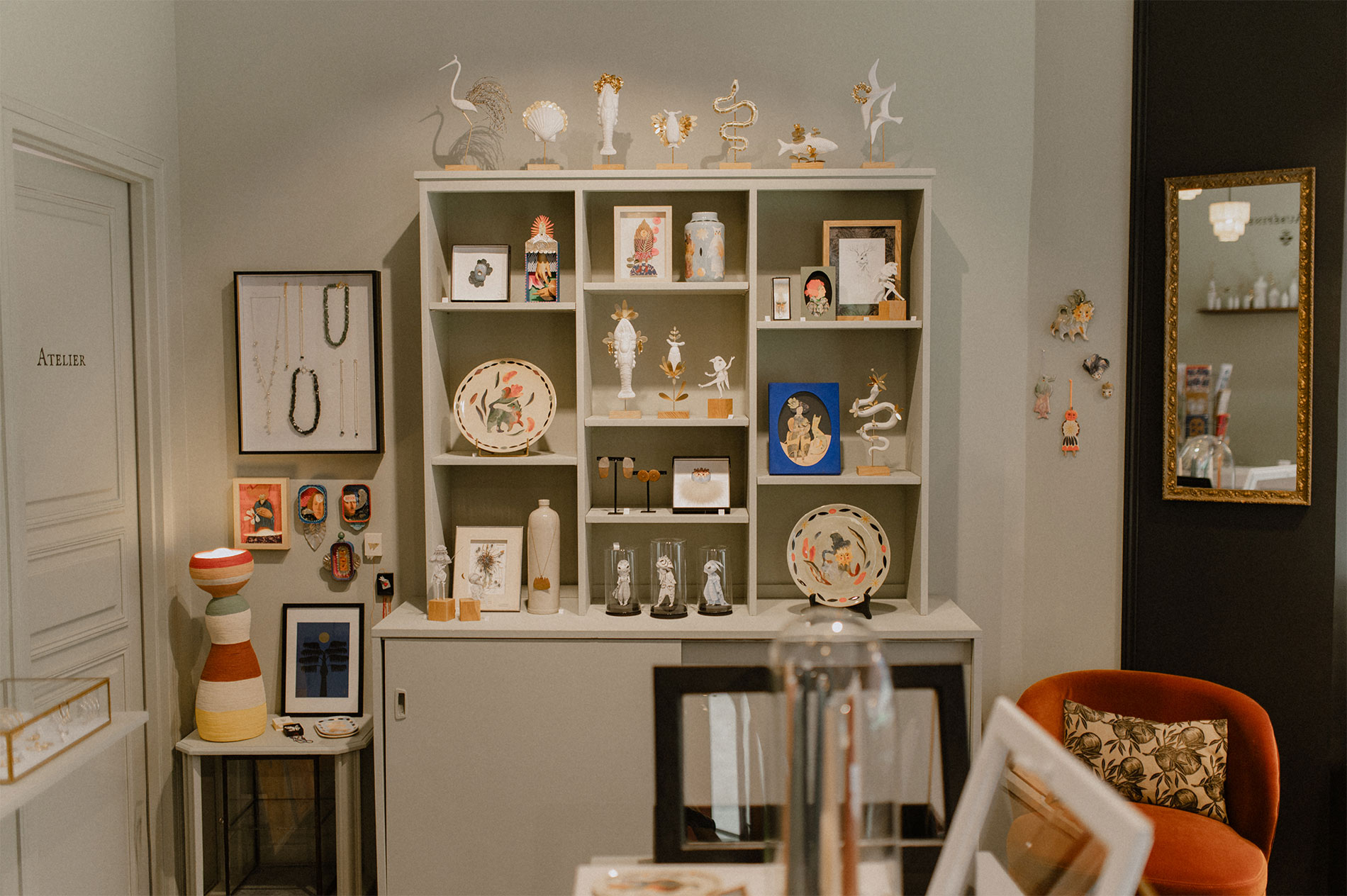 boutique d'artisanat d'art Les Aubépines à Limoges