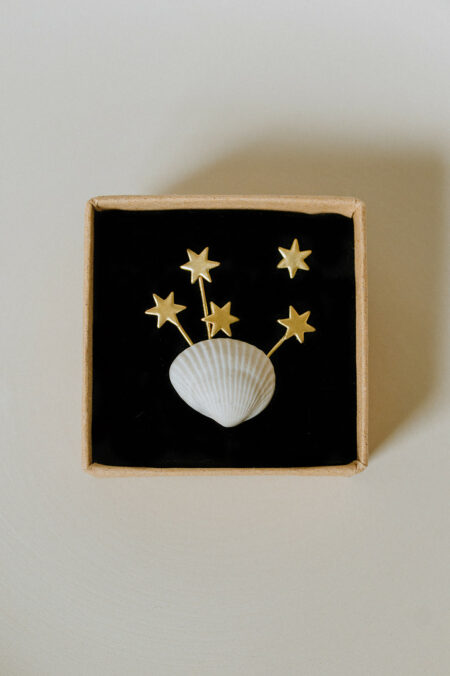 Ecrin décoratif en porcelaine et métal, Les Aubépines, boutique d'artisanat d'art et cadeaux à Limoges